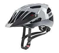 uvex Quatro - Casque VTT sûr pour Femmes et Hommes - Ajustement Individuel - Rembourrage intérieur Lavable - Rhino Black - 56-61 cm