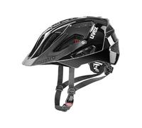 uvex Quatro - Casque VTT sûr pour Femmes et Hommes - Ajustement Individuel - Rembourrage intérieur Lavable - All Black - 52-57 cm