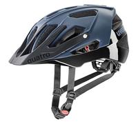uvex Quatro CC - Casque de Bicyclette léger pour Adults - réglage de la Taille Individuel - visière réglable - Dusk Blue-Black Matt - 52-57 cm