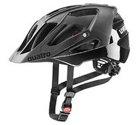 uvex Quatro CC - Casque VTT sûr pour Femmes et Hommes - Ajustement Individuel - visière réglable - All Black - 56-61 cm