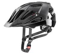 uvex Quatro CC - Casque VTT sûr pour Femmes et Hommes - Ajustement Individuel - visière réglable - All Black Matt - 52-57 cm