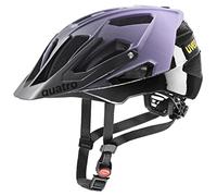 uvex Quatro CC - Casque VTT sûr pour Femmes et Hommes - Ajustement Individuel - visière réglable - Lilac-Black Matt - 56-61 cm