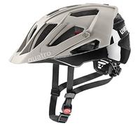 uvex Quatro CC - Casque VTT sûr pour Femmes et Hommes - Ajustement Individuel - visière réglable - Oak Brown-Black - 52-57 cm