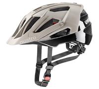 uvex Quatro CC - Casque VTT sûr pour Femmes et Hommes - Ajustement Individuel - visière réglable - Oak Brown-Black Matt - 56-61 cm