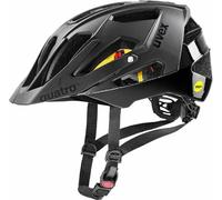 Uvex Quatro CC MIPS casque MTB noir mat 52-57 cm - MIPS, Double Inmould, 17 aérations, adaptateur pour caméra, EN 1078