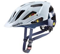 uvex Quatro CC MIPS - Casque VTT sûr pour Femmes et Hommes - système MIPS - Rembourrage intérieur Lavable - Cloud-Deep Space Matt - 56-61 cm