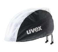 uvex Rain Cap Bike Casquette de Vélo - Coupe-Vent et Hydrofuge - Coupe Flexible - Black White - L/Xl