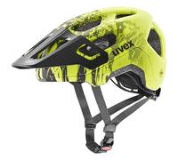 uvex React jr. MIPS - Casque de Bicyclette léger pour Enfants - réglage de la Taille Individuel - système MIPS - Lime - Black - 52-56 cm