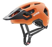 uvex React jr. MIPS - Casque de Bicyclette léger pour Enfants - réglage de la Taille Individuel - système MIPS - Papaya - 52-56 cm