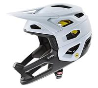 uvex Revolt MIPS - Casque de VTT Extrêmement Léger pour Hommes et Femmes - Système MIPS - Réglage de la Taille Individuel - Cloud-Black Matt - 57-61 cm