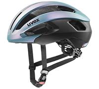 uvex Rise CC - Casque de vélo sûr pour Hommes et Femmes - réglage de la Taille Individuel - Ventilation optimisée - Flip Flop-Black Matt - 56-59 cm