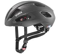 uvex Rise CC - Casque Performance sûr pour Hommes et Femmes - Réglage de la Taille Individuel - Ventilation Optimisée - All Black Matt - 56-59 cm