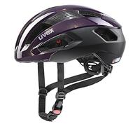Uvex Rise CC Rennrad Fahrrad Helm Matt Schwarz/Lila 2022