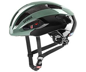 uvex Rise - -Helm sûr pour Hommes et Femmes - Réglage de la Taille Individuel - Ventilation Optimisée - Moss Green-Black - 52-56 cm