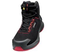 uvex S3L PUR W11 6804235 Chaussures montantes de sécurité S3L Pointure (EU): 35 noir, rouge 1 paire(s)