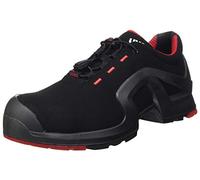 UVEX Scarpa Bassa, Chaussure Basse 1 x-tended Support S3 SRC W12 Mixte Adulte, Nero, Rosso, 44 EU