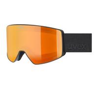 Uvex - Scenic Mirror S2 - Masque de ski - black matt / mirror red