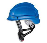 uvex Schutzhelm pheos alpine Multifunktionshelm Bergsteigerhelm Arbeitshelm Sporthelm Kletterhelm Bauhelm EN397 u. EN12492 Farbe:bleu