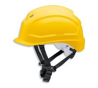 UVEX Schutzhelm pheos S-KR - Casque de sécurité - EN 397 - Jugulaire prémontée à 4 points et clip pour lunettes de vue couleur:jaune