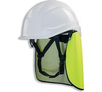 UVEX Schutzhelm pheos S-KR IES - Casque de sécurité avec protection de nuque - Set avec promotion BG Bau - EN 397 Couleur:blanc