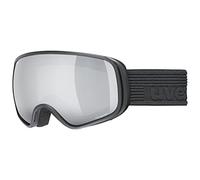 uvex scribble FM sph, lunettes de ski, Enfant unisexe, black/silver-clear, one size