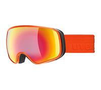 uvex scribble FM sph, lunettes de ski, Enfant unisexe, red/rainbow-clear, one size