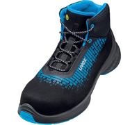 Uvex Sécuritéitsschuh Bottes 6833 Noir/Bleu Pu 36 (Weite 10)