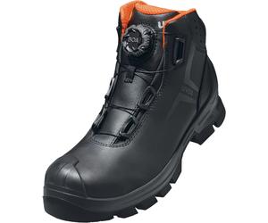 Uvex Sécuritéitsschuh Macsole Stiefel S3 65321 Noir, Orange 42 (Weite 11)