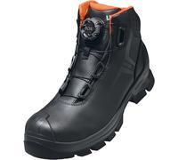 Uvex Sécuritéitsschuh Macsole Stiefel S3 65321 Noir, Orange 48 (Weite 12)