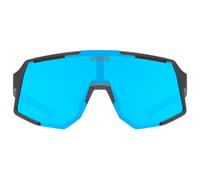 Uvex Lunettes de soleil Sequenze Supravision Mirror Blue Clair Cat 2 Black Matt 02