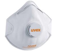 uvex silv-air classic 2210 8762210 Masque anti poussières fines avec soupape FFP2 D 15 pc(s)