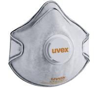 uvex silv-Air classic 2220 8762220 Masque anti poussières fines avec soupape FFP2 15 pc(s) EN 149:2001 DIN 149:2001