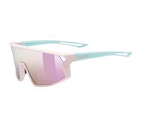 uvex skyrise jr., lunettes de sport, Enfant unisexe, pink-green matt, one size