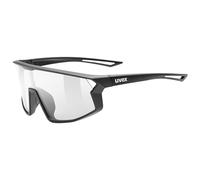 uvex skyryse jr. - lunettes de sport pour enfants - Catégorie de filtre 0 - anti-buée - black matt/clear - one size