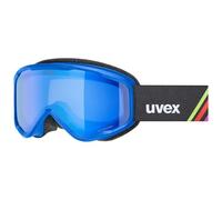Uvex speedy nova FM, lunettes de ski, Enfant unisexe, blue matt/mirror blue, one size