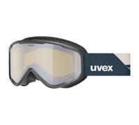 Uvex - Kid's Speedy Nova Mirror S2 - Masque de ski - black matt / mirror silver