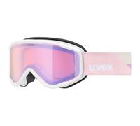 Uvex - Kid's Speedy Nova Mirror S2 - Masque de ski - white matt / mirror rose