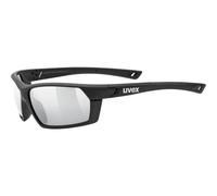 Uvex - Sportstyle 225 - Lunettes vélo Black Matt - Litemirror Silver