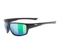 Uvex Sportstyle 230 Sunglasses Clair Mirror Green/CAT3 Black Matt