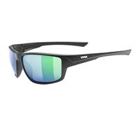uvex sportstyle 230, lunettes de sport, Adulte unisexe, black mat, one size