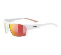Uvex - Sportstyle 233 P - Lunettes vélo White Mat / Mirror Red - Mirror Red