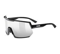 Uvex Sportstyle 235 Mirrored Sunglasses Noir Mirror Silver/CAT3 Black Matte