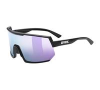 Uvex Lunettes de sport Sportstyle 235 Miroir lavande Cat. 3 Noir mat