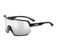 Uvex Sportstyle 235 Mirrored Sunglasses Noir Mirror Silver/CAT3 Black Matte