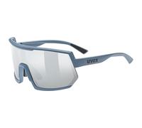 Uvex Sportstyle 235 Sunglasses Clair Supravision Mirror Silver/CAT3 Stone Blue Matt