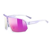 uvex sportstyle 237 - lunettes de sport pour adults - forte protection contre les UV - confort et maintien parfait sans points de pression - purple fade/mir.pur - one size