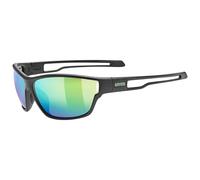 uvex sportstyle 806, lunettes de sport, Adulte unisexe, black matt, one size