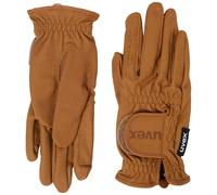 Uvex Sportstyle - Gants d'équitation pour Adults - élastiques - Compatible avec Un écran Tactile - Caramel - 6.5