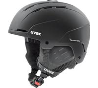 uvex Stance, Casque de Ski, Adulte Unisexe, Black Matt, 54-58 cm