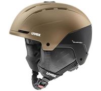 uvex Stance, Casque de Ski, Adulte Unisexe, Brown-Black Matt, 54-58 cm